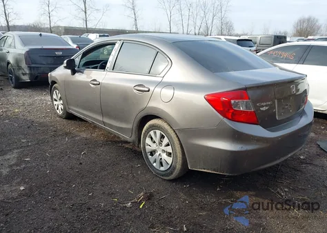 2012 Honda Civic Lx z USA, uszkodzony, nr VIN 19XFB2F56CE332264